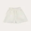 Skirts & Shorts | Pepa London Scallop Trim Embroidered Shorts in White (2-10yrs)