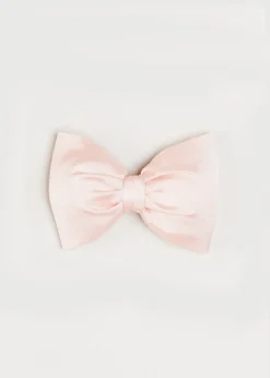 Hair Accessories | Hair Accessories | Pepa London Silk Small Bow Clip in Pink