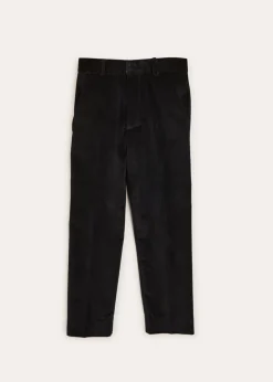 Shorts & Trousers | Pepa London Smart Velvet Trousers In Black (4-10yrs)