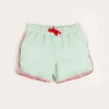 Swimwear | Swimwear | Pepa London Striped Swim Shorts in Green (2-8yrs)