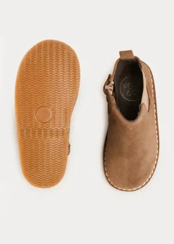 Boots | Boots | Pepa London Suede Ankle Boots in Brown (24-34EU)