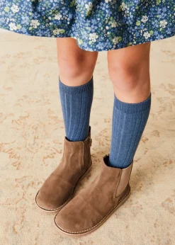 Boots | Boots | Pepa London Suede Ankle Boots in Brown (24-34EU)