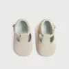 T-bars | T-bar Shoes | Pepa London Suede T-Bar Pram Shoes in Beige (17-20EU)