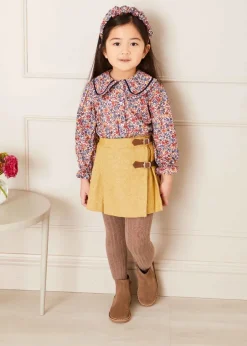 Socks & Tights | Socks & Tights | Pepa London Taupe Ribbed Tights (0mths-10yrs)