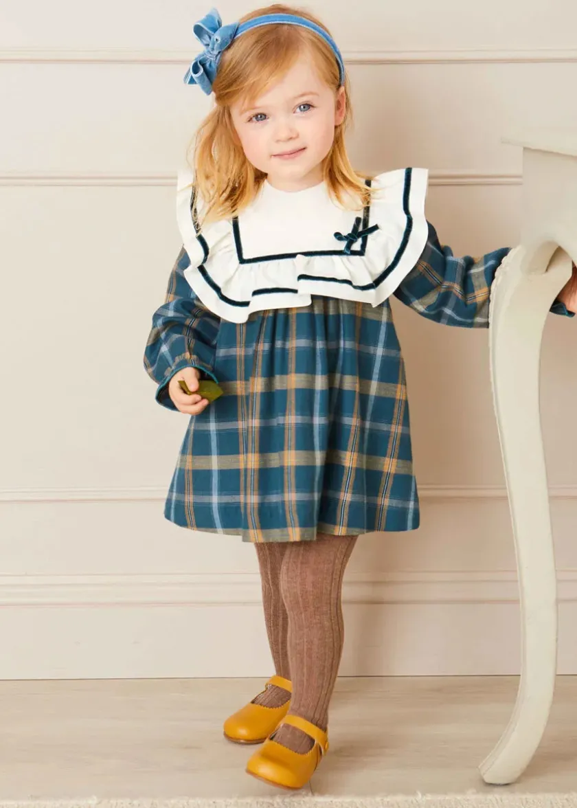Socks & Tights | Socks & Tights | Pepa London Taupe Ribbed Tights (0mths-10yrs)