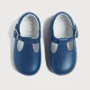 T-bars | T-bar Shoes | Pepa London T-Bar Baby Shoes in Blue (20-26EU)