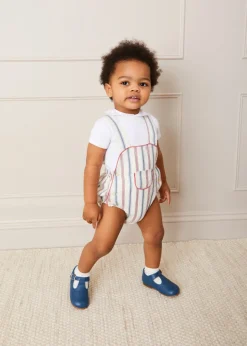 T-bars | T-bar Shoes | Pepa London T-Bar Baby Shoes in Blue (20-26EU)