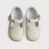 T-bars | T-bar Shoes | Pepa London T-Bar Leather Baby Shoes in Ivory (20-24EU)