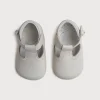 T-bars | T-bar Shoes | Pepa London T-Bar Leather Pram Shoes in Ivory (17-20EU)