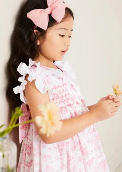 Hair Accessories | Pepa London Traditional Big Bow Tulle Hairband in Dusty Pink