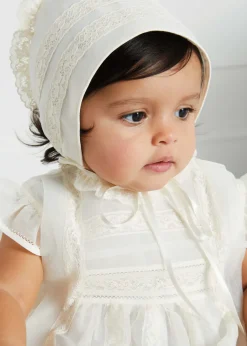 Dresses | Baby Gowns | Pepa London Traditional Cream Christening Gown (3mths-5yrs)
