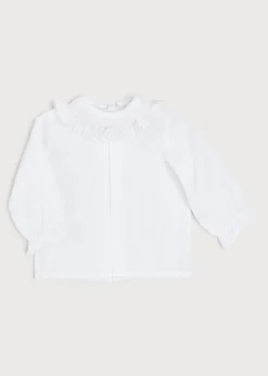 Tops & Bodysuits | Blouses | Pepa London Traditional Hand Smocked Blouse in Off White (0-12mths)