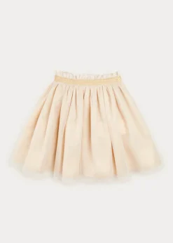 Skirts & Shorts | Pepa London Tulle Glittery Skirt in Gold (18M-10Y)