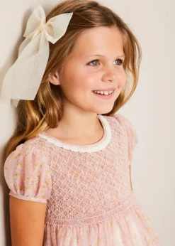 Hair Accessories | Hair Accessories | Pepa London Tulle Long Bow Clip In Cream