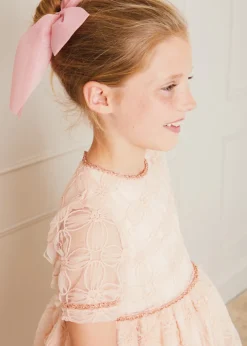Hair Accessories | Hair Accessories | Pepa London Tulle Long Bow Clip In Rose Pink