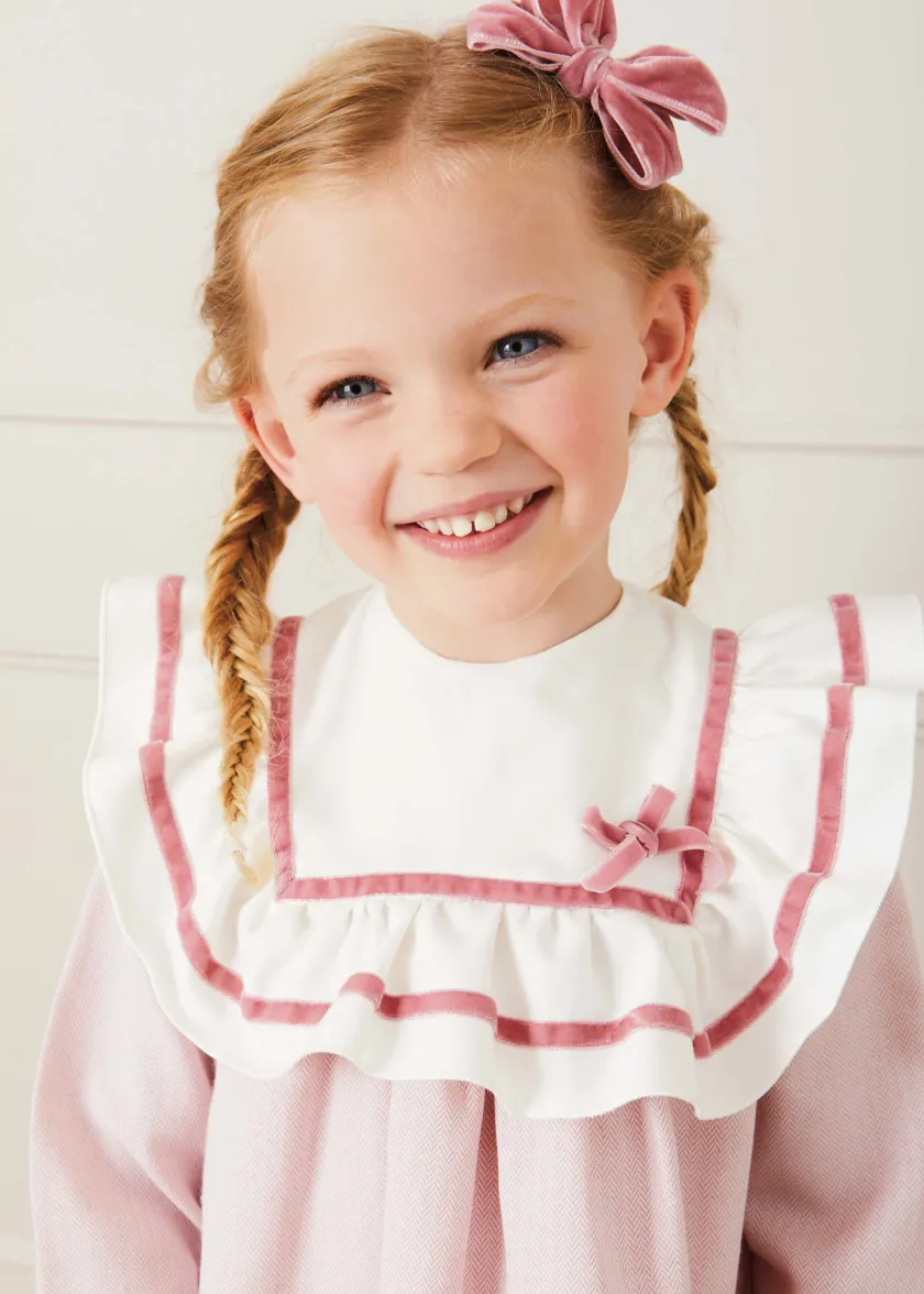 Hair Accessories | Hair Accessories | Pepa London Velvet Big-Bow Clip in Pink