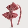 Hair Accessories | Hair Accessories | Pepa London Velvet Hair-Band in Pink