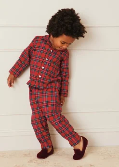 Nightwear | Nightwear | Pepa London Velvet Slippers In Burgundy (24-34EU)