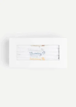 Bibs | Bibs | Pepa London White Bibs Seven Days A Week Set