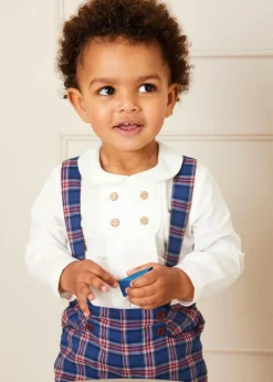 Shirts | Pepa London White Peter Pan Collar Shirt With Front Buttons (12mths-3yrs)