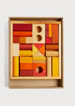 Toys & Books | Toys & Books | Pepa London Wooden Blocks in Red
