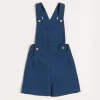 Shorts & Trousers | Dungarees & Rompers | Pepa London Wool Front Pocket Dungarees in Blue (18mths-5yrs)