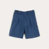 Shorts & Trousers | Pepa London Wool Shorts In Blue (4-10yrs)